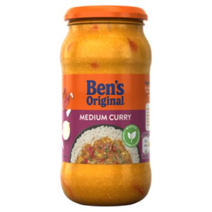 Picture of Bens Medium Curry Sauce 440g x6